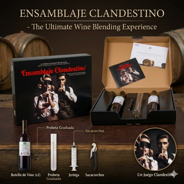 pack juego de mesa para amantes del vino
